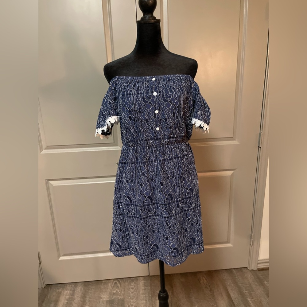 Off the shoulder mini dress size medium